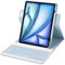 Bettdow für iPad Air 13 Zoll M3 2025/ M2 2024 Tastatur Hülle, Hoch-/Querformat Verwenden, QWERTZ Layout Abnehmbarer Tastatur mit Hülle für iPad Pro 12.9 3./4./5./6.Gen 2018-2022, Blau