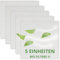 BFS Filters Pack mit 5 Ersatzfiltern kompatibel mit Maico Lüfter ZF 17 (ERU 17 und ERA 17), Staub- und Luftfilter, Abmessungen 145x145 mm, Filter G2