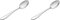 Viners Tabac 18/0 Stainless Steel Teaspoon (Pack of 2)
