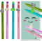 Legami Lovely Friends Gelschreiber, 4er-Set inkl. Geschenkumschlag, wählen Sie niedliches Design. (Kitty, Koala, Dino & Bunny Set)