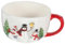 Warmhm Tazza Natale con Mug per Bevande Colazione e Decorazioni Festive Resistente e Versatile per Famiglia e Amici