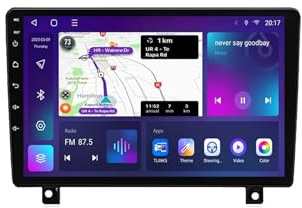 Android 15 Auto Touch Screen 9'' Radio 2 DIN per Opel Astra H 2006-2014, Bluetooth, FM, USB, comandi al volante, telecamera posteriore, lettore multimediale (F5 8G+256G)