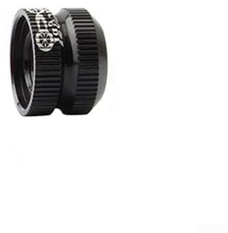 For Presta Valve Air Nozzle Locking Nuts Pack of 2 for Bicycle Inner Tube Maintenance Suitable for Road and MTB Tire Systems (Black)