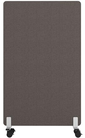 Rheinland Möbel FocusWall STTWR0816 – Akustik-Stellwand 800×1600 mm inkl. Rollen – Mobile Schreibtisch-Trennwand für Büro & Homeoffice – Schallschutz – Made in Germany