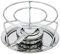 Spring 2621405018 Swiss Eco Fondue-Rechaud, Edelstahl, silber, 14,4 x 27,2 x 29 cm