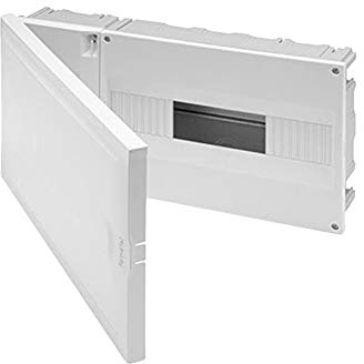FAMATEL – Armario Vita empotrar | IP40 | ICP 32+14 elementos | 195 x 394 x 62 mm | Gris, Blanco