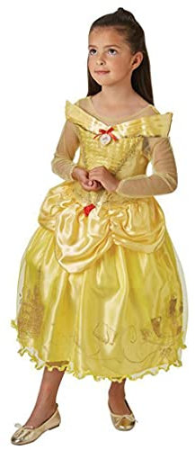 Rubie's Official Disney Princess Belle Ballgown Girls Costume, Childs Size Large Age 7-8 Years