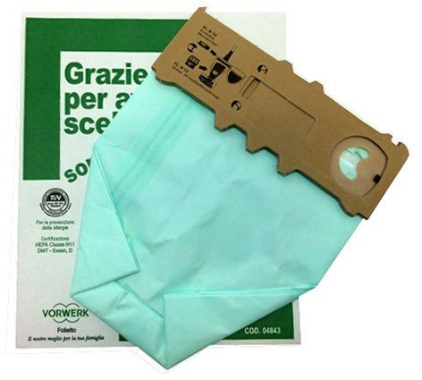 VORWERK 6 SACCHETTI ORIGINALI Folletto ASPIRAPOLVERE K130/ K131