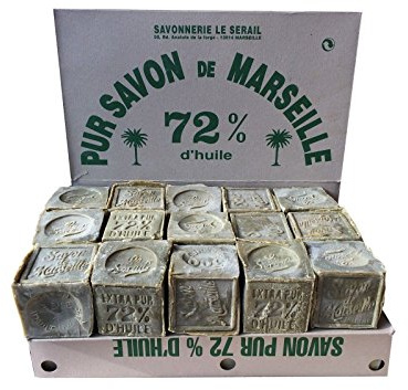 Pack de 15 Cubes Savon de Marseille 300g Olive - Savonnerie Le Sérail - Marseille