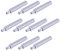 sourcing map Damper Buffers Soft Quiet Close for Cabinet Door Drawer Gray 10pcs