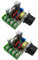 Hailege 2pcs 2000W AC Motor Speed Control Controller Adjustable Voltage Regulator 50-220V AC High Power Motor Governor Thermostats