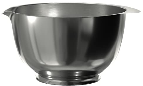 Rosti Margrethe Rührschüssel, Teigschüssel, Metallschüssel, Salatschüssel, Schüssel 0,5 Liter aus Edelstahl