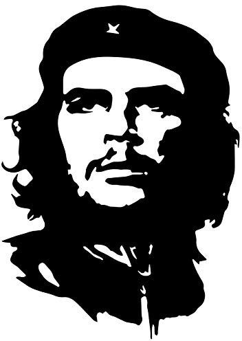 myrockshirt Che Guevara 20cm Aufkleber,Sticker,Decal,Autoaufkleber,UV&Waschanlagenfest,Profi-Qualität