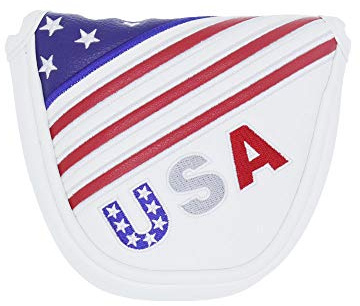 HISTAR Stars and Stripes Golfschlägerkopfhauben für Odyssey Scotty USA mit Magnetverschluss