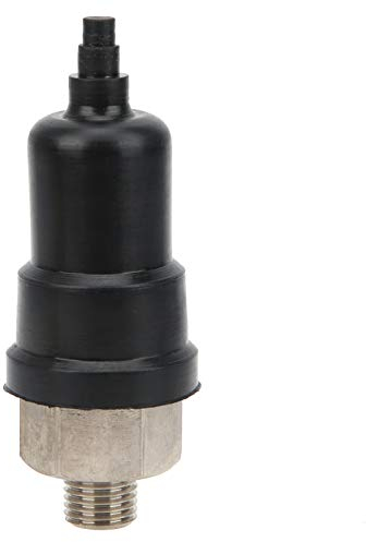 Jenngaoo Druckschalter einstellbar Membran 0,1-1,0 MPa Druckkontrollschalter Draht IP54 Luftdruckmembran(NC-G1/4in Außengewinde)