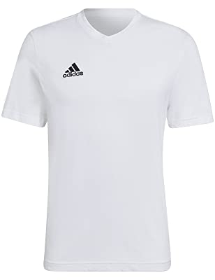 adidas Entrada 22 Tee T-Shirt (Short Sleeve) Homme, White, XXL