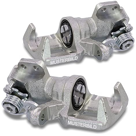 ATEC Germany 2x Bremssattel hinten links und rechts Bremszange mit 1 Kolben, Kompatibel mit OPEL ASTRA G (T98) (F70), MERIVA A (X03)