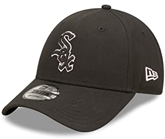 New Era Chicago White Sox 9Forty verstellbare Cap gebogener Schirm MLB Baseball schwarz - One-Size