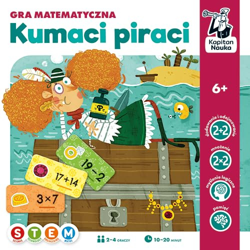 Kumaci piraci. gra matematyczna: gra matematyczna