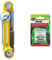 TopeakTopeak Mini Pro 20 Multi Tool, Gold & Slime 20053 Bike Skabs Patch Kit, for Bike Tube Puncture Repair, Contains 6 Patches and a Metal scufferSlime