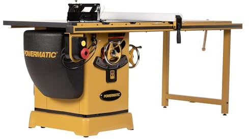 Powermatic ArmorGlide 10-Inch Table Saw, 50-Inch Rip, Workbench, 5 HP, 230V 1Ph (PM2000T)