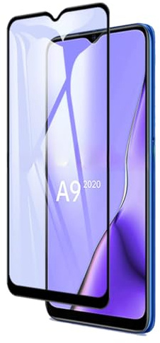 Kepuch 2 Paquetes Vidrio Templado Protector de Pantalla para Oppo A9 2020, A5 2020, A11X