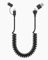 USB C and Lightning 2 in 1 Coiled Cable 60W Fast Charging & Data Sync Apple CarPlay & Android Auto 4 in 1 Multi Charger Cord Combo Lightning/Type C/USB A Port for iPhone/Android/iPad/Laptop, 6FT