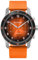 DeTomaso Venture Chrono LE Black ORANGE Schwarz Orange Herren-Armbanduhr Analog Quarz Armband Orange