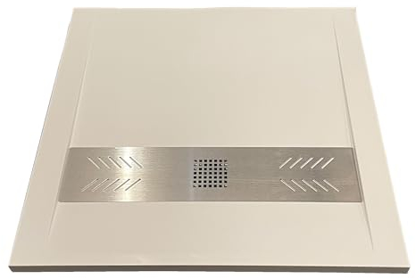 Duschtasse 90 x 90 cm, rechteckig, synthetischer Marmor