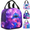 yumcute Lunch Bag, Stch Lunchbox Tasche, Lunchtasche Kinder, Kühltasche Kinder Mädchen Lunchbox Bag, Wiederverwendbarer LebensmittelbehäLter Little lunch, Cartoon Auslaufsichere Isolierte Lunchtasche