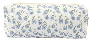 Qiwenr Federmäppchen Federmappe Bleistift, Pencil Case, Mäppchen ETU, die Cartoon-Tasche ist Klein und süß und Kann als Spielzeugtasche, Schlüsseltasche Verwendet Werden, Geldtasche (Blau)