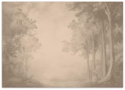 Feeby - 3d Tapete - 450x315cm - Fototapete Schlafzimmer - Weg durch die Wälder - Deko Wohnzimmer - Wallpaper - Wand Deko - Wandtapete - Wandbild XXL - Tapete - Wanddeko - Vliestapete - Wandbilder