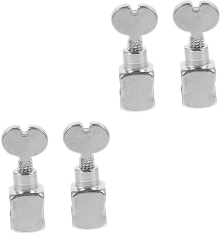 DIYEAH 4Pcs Sewing Machine Needle Clamps Metal Needle Clip Replacement Parts for Household Sewing Machines Compatible Accessories for Dressmaking and Projects