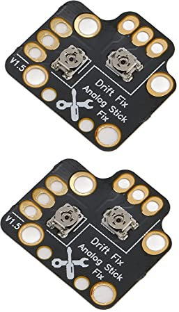 Yctze 2pcs Universal 3D Analog Stick Drift Fix Mod Joystick Repair Board for, 5 & Game Controllers, Electronic Games Accessories