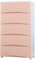 SHANYAYALI Aufbewahrungskörbe, Aufbewahrungsschrank, Spind, Kinderschrank, große Kapazität, Schubladentyp, mehrschichtiger Kunststoff für Wohnzimmer, Schlafzimmer, Kinderzimmer (Rosa, 3 Ebenen)
