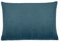 beties HYggelig No.1 Trendige Cord-Samt Kissenhülle ca. 25x35 cm Kissenbezug in Raumausstatter Qualität Farbe: Nord-blau