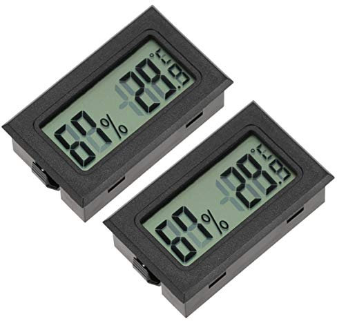 YARNOW Kabelloses Mini-temperatur- Und Feuchtigkeitsmessgerät Digitales Hygrometer-set Glatt Für Einfaches Ablesen