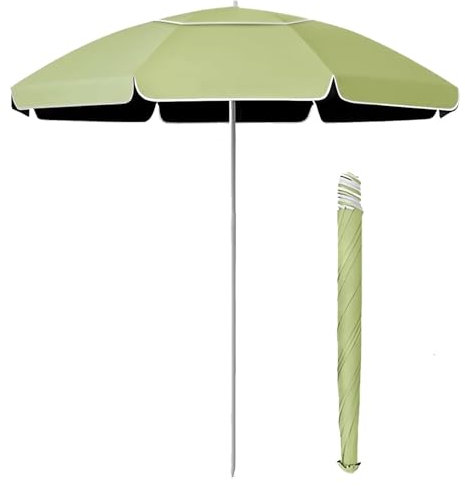 WBQYIPD 150 cm tragbarer Gartenschirm, Sonnenschutz Wasserdicht Windfest, Sonnenschirm für Balkonrasen