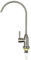 Robinet d'évier de cuisine à col de cygne de 6,35 mm avec filtre, robinet d'eau potable noir chromé, durable et élégant, parfait pour un usage domestique et commercial