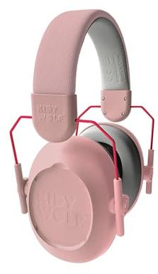 KIDYWOLF - KIDYNOISE Rose - Casque Anti-Bruit Enfant Pliable 25 DB 5ans+