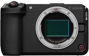 Canon EOS R6 V Spiegellose Vollformatkamera Kompakt | 7K RAW Video, Bildstabilisator & Open Gate Recording | Vlogger-Kamera für Content Creation, Reisen | Kompatibel mit RF-Objektiven