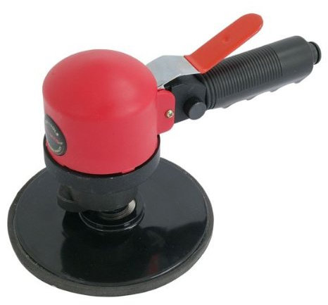 Neilsen CT0869-6in / 150mm Orbital Air Sander with Speed Control and Side Exhaust - 10000rpm, 4cfm - Ideal for Sanding Wood, Metal or Plastic