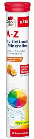 Doppelherz A-z Multivitamin+mineralien Brausetabletten 15 stk