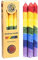 Find Something Different Etwas Finden, Verschiedene Rainbow ohne Duftstoffe Stearin Kerzen, Mehrfarbig, 3 Stück