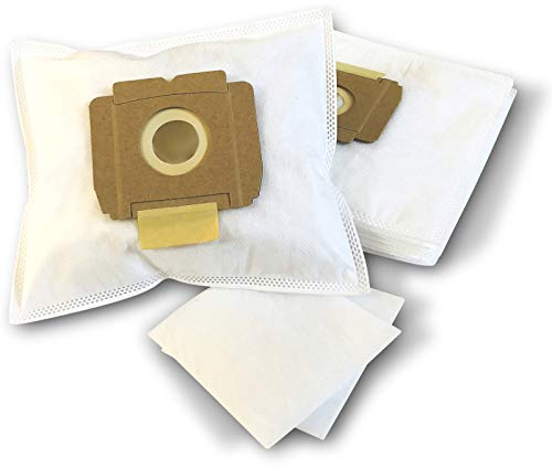 ZZ-Clan 10 Staubsaugerbeutel zu Menalux 1002, Staubbeutel Filtertüten (+2 Filter - NV614)