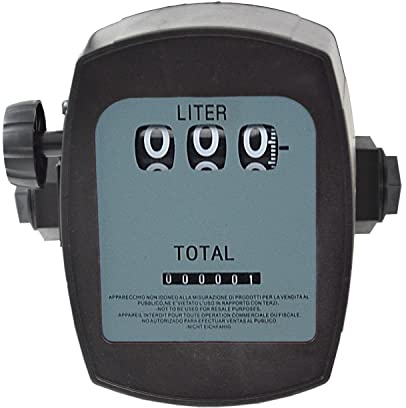 AMUR Diesel flow meter, digital diesel flow counter Counter Diesel Power 600-4 counter for diesel pump, oil pump, fuel pump, barrel pump (Option 1)