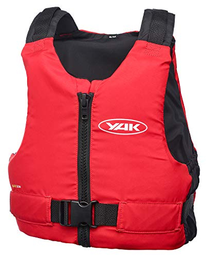 Yak Kajak & Kajaking – Tauchen Kajak 50N Kajak Dinghy Segeln Auftriebshilfe VFI für Wassersport rot – Unisex