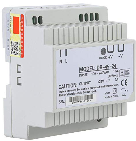 DR-45-24 Hutschienen-Netzteil für die Hutschienenmontage AC/DC-Schaltnetzteil