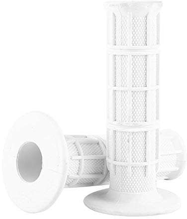 Lenkergriffe, Akozon 1 Paar 22/25 7/8 Universal Gummi Lenker Handgriffe rutschfeste Gummistangen Grips für Dirtbike Roller (Weiß)