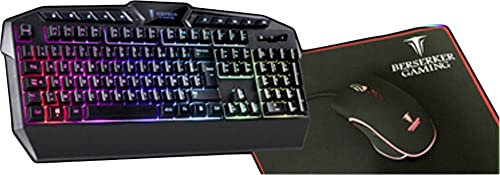 Clavier Gaming Filaire Multimédia THOR GX-800 AZERTY RVB Led Rétro-éclairé